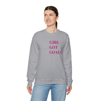 GIRL GOT GOALS  Women's Sweatshirt