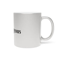 "HELLO GORGEOUS" Metallic Gift Mug (Silver\Gold)- Gift For Her