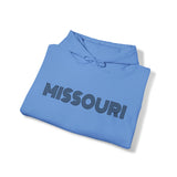 "MISSOURI" Giftable Unisex Hooded Souvenir Sweatshirt