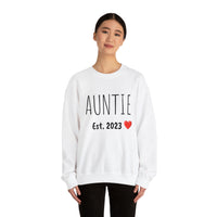 AUNTIE Est. 2023 Custom Crewneck Sweatshirt