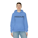 "MISSOURI" Giftable Unisex Hooded Souvenir Sweatshirt