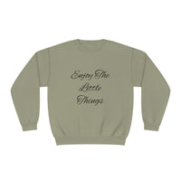 "ENJOY THE LITTLE THINGS" Giftable Women's Crewneck Sweatshirt