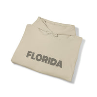 "FLORIDA" Souvenir Giftable Hooded Sweatshirt