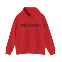 "MISSOURI" Giftable Unisex Hooded Souvenir Sweatshirt