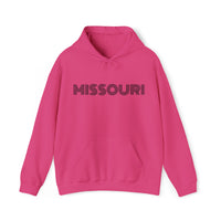 "MISSOURI" Giftable Unisex Hooded Souvenir Sweatshirt