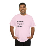 BLOOM. THRIVE. GROW. Fun Summer Tee - Jay's Pretty Little Things For You