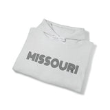 "MISSOURI" Giftable Unisex Hooded Souvenir Sweatshirt