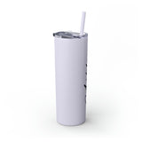 Ashley Custom Skinny Tumbler with Straw, 20oz