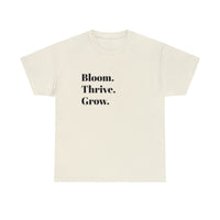 BLOOM. THRIVE. GROW. Fun Summer Tee - Jay's Pretty Little Things For You