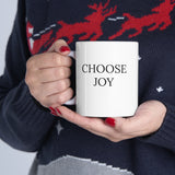 "CHOOSE JOY"  Inspirational Giftable Mug 11oz