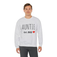 AUNTIE Est. 2023 Custom Crewneck Sweatshirt