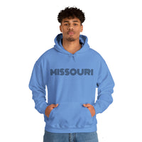 "MISSOURI" Giftable Unisex Hooded Souvenir Sweatshirt