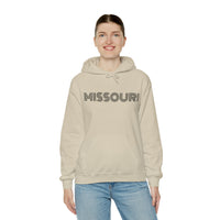 "MISSOURI" Giftable Unisex Hooded Souvenir Sweatshirt