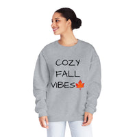 "COZY FALL VIBES" Giftable Women's Crewneck Sweatshirt