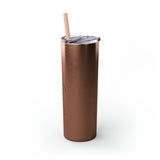 Taylor Custom Skinny Tumbler with Straw, 20oz