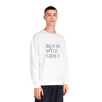 "BLOOM WITH GRACE" Giftable Women's Crewneck Sweatshirt