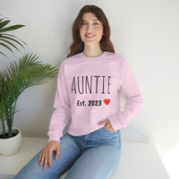 AUNTIE Est. 2023 Custom Crewneck Sweatshirt