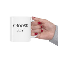 "CHOOSE JOY"  Inspirational Giftable Mug 11oz