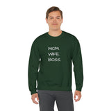 MOM.WIFE.BOSS Giftable Crewneck Sweatshirt