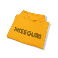 "MISSOURI" Giftable Unisex Hooded Souvenir Sweatshirt