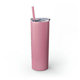 Olivia Custom Skinny Tumbler with Straw, 20oz