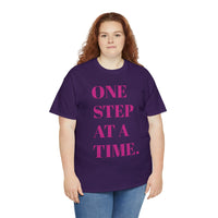 ONE STEP AT A TIME...Unisex Fun Summer Tee - Jay's Pretty Little Things For You