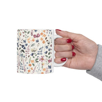 "BEST FLORAL PRINT" Giftable Ceramic Mug 11oz