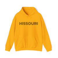 "MISSOURI" Giftable Unisex Hooded Souvenir Sweatshirt