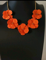 Omla flower petal costume jewelry