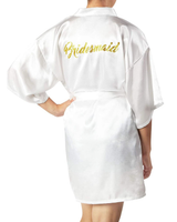 Bridesmaids satin silk robe - Jay's Pretty Little Things For You