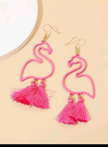 Flamingo Vacay Earrings - Jay's Pretty Little Things For You