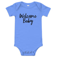 WELCOME BABY, Baby short sleeve one piece