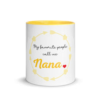 "MY FAVORITE PEOPLE CALL ME NANA" giftable mug- perfect Nana Gift