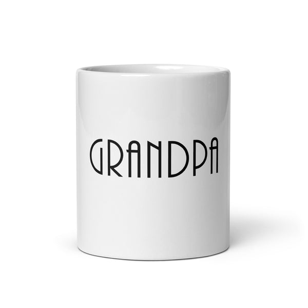 "GRANDPA" White glossy Gift Mug