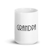 "GRANDPA" White glossy Gift Mug