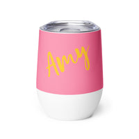 AMY (Custom Wine tumbler) Bridesmaids Gift