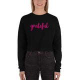 "GRATEFUL" Crop Sweatshirt