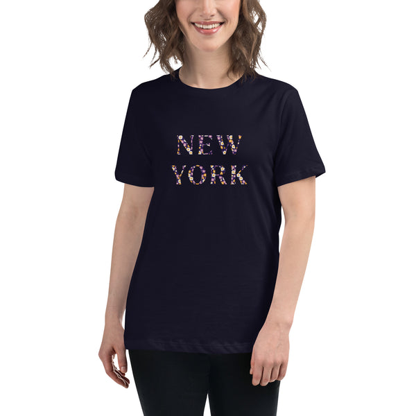 NEW YORK Women's Relaxed T-Shirt - Jay's Pretty Little Things For You