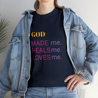 GOD HEALS ME...Unisex Heavy Cotton Tee - Jay's Pretty Little Things For You