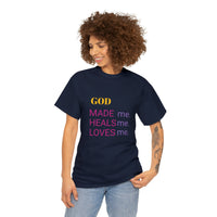 GOD HEALS ME...Unisex Heavy Cotton Tee - Jay's Pretty Little Things For You