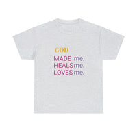 GOD HEALS ME...Unisex Heavy Cotton Tee - Jay's Pretty Little Things For You