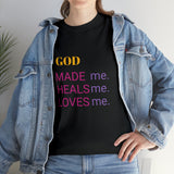 GOD HEALS ME...Unisex Heavy Cotton Tee - Jay's Pretty Little Things For You