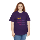 GOD HEALS ME...Unisex Heavy Cotton Tee - Jay's Pretty Little Things For You