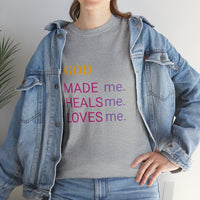 GOD HEALS ME...Unisex Heavy Cotton Tee - Jay's Pretty Little Things For You