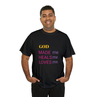 GOD HEALS ME...Unisex Heavy Cotton Tee - Jay's Pretty Little Things For You