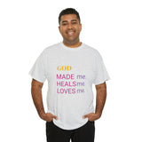 GOD HEALS ME...Unisex Heavy Cotton Tee - Jay's Pretty Little Things For You