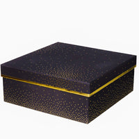 Square gold dotted black Box - Jay's Pretty Little Things For You