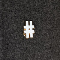 Hashtag - # Pin [Brooches Pins and Enamels] - Jay's Pretty Little Things For You