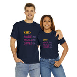 GOD HEALS ME...Unisex Heavy Cotton Tee - Jay's Pretty Little Things For You