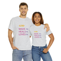 GOD HEALS ME...Unisex Heavy Cotton Tee - Jay's Pretty Little Things For You